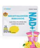 Golden Nourish Electrolytes sachets lemon emballage: hydratation pratique au quotidien