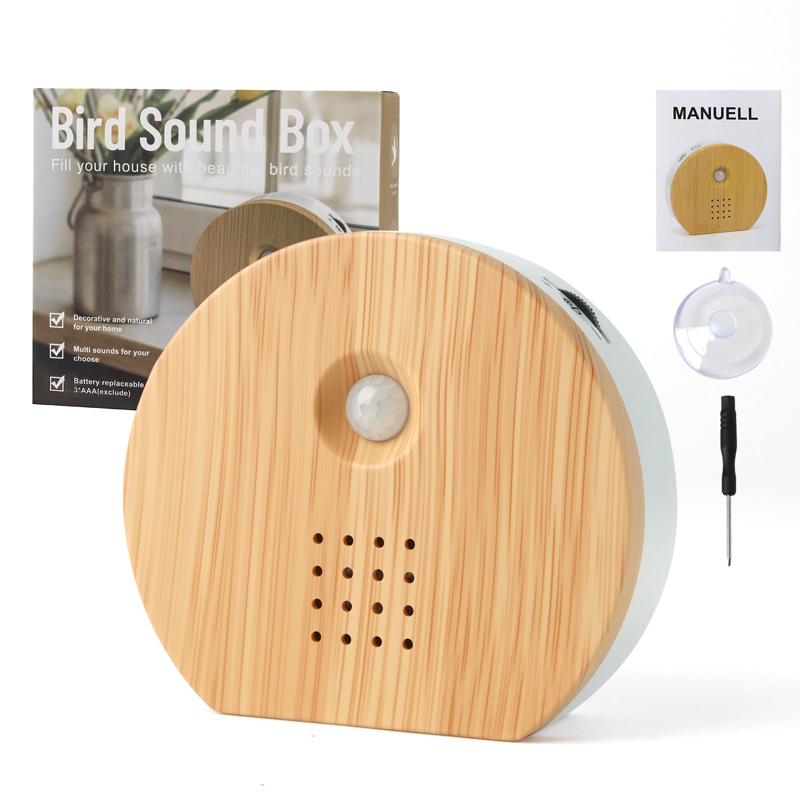 Goldmeet Boite oiseaux chantants dans le salon pour relaxation rapide