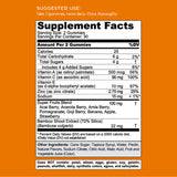 Goli Triple Action Immunité Gummies — extrait de sureau noir pour un goût riche.
