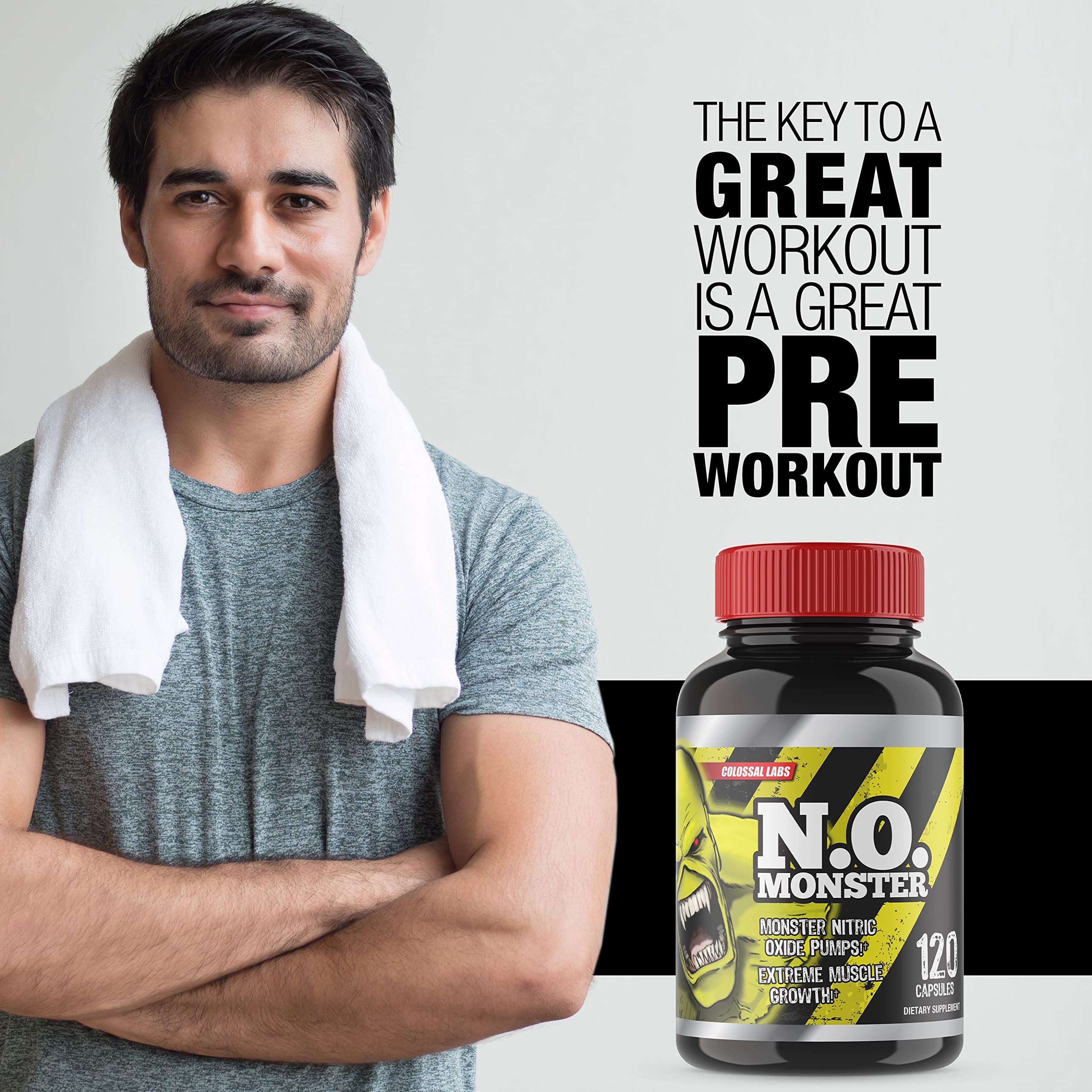 Goliath Labs N.O. Monster – soutien de la force et de l endurance pendant l entraînement.