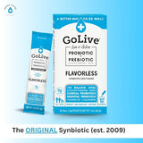 GoLive 15 milliards CFU et 15 souches, soutien potentiel du fonctionnement intestinal.