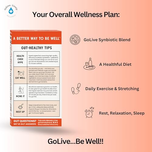 GoLive vitamine D3 et électrolytes, soutien nutritionnel pratique.