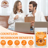 Ingrédients champignons organiques Gomhoreye, mélange naturel et sans additifs.