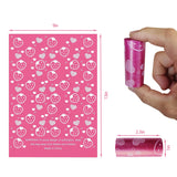 Sacs sanitaires GONGJIANG taille 9x13, adaptés pour tampons et protections.