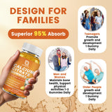 GONGOTA Calcium Citrate Gummies – Gros plan sur les ingrédients et absorption potentielle
