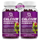 GONGOTA gommes Calcium-Magnésium-Zinc D3 emballage élégant facilitant l'utilisation quotidienne.