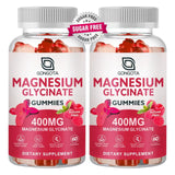 Flacon GONGOTA gommes magnésium glycinate, soutien potentiel au sommeil et au calme.