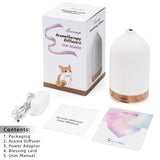 Gooamp diffuseur céramique 200ml coffret cadeau bien-être prêt à offrir