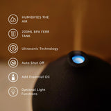Diffuseur Gooamp avec LED multicolore pour une ambiance zen