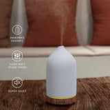 Gooamp diffuseur céramique 200ml avec minuterie pour contrôle