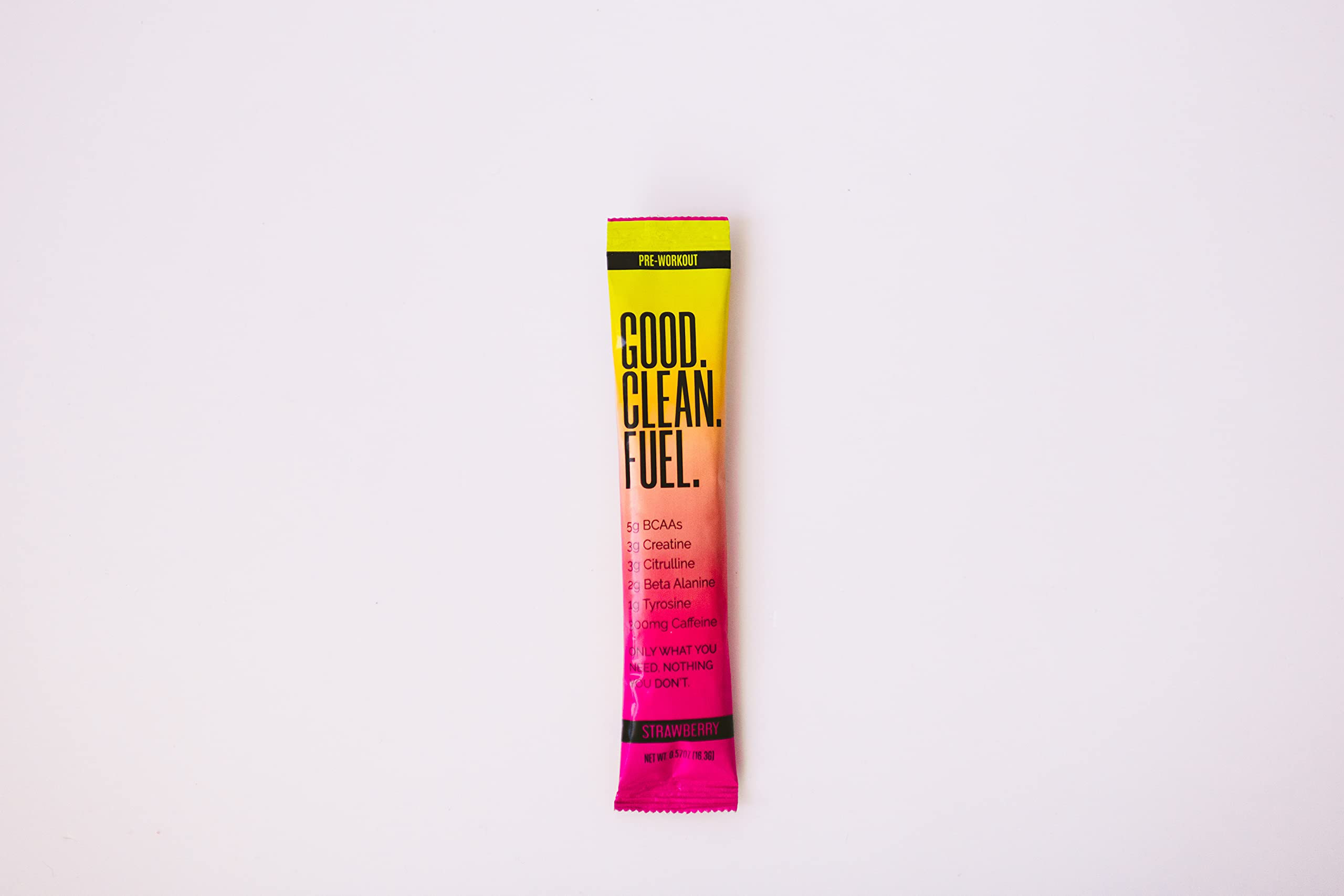 Good Clean Fuel pré-entraînement – poudre BCAA et créatine, soutien pendant l effort