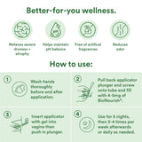 Applicateur réutilisable de Good Clean Love Rehydrate, pratique et discret.