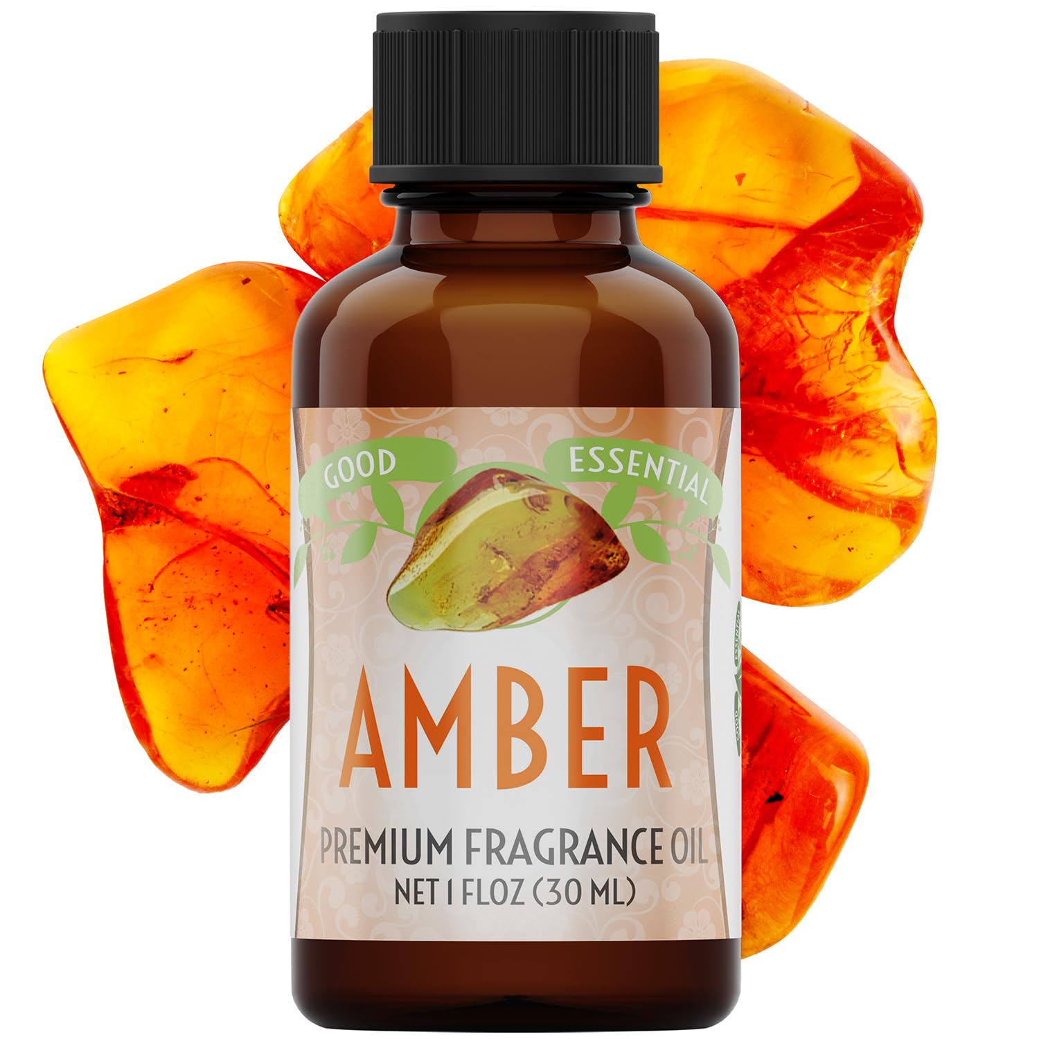 Good Essential Ambre – goutte-pipette facilitant le dosage précis de l'huile