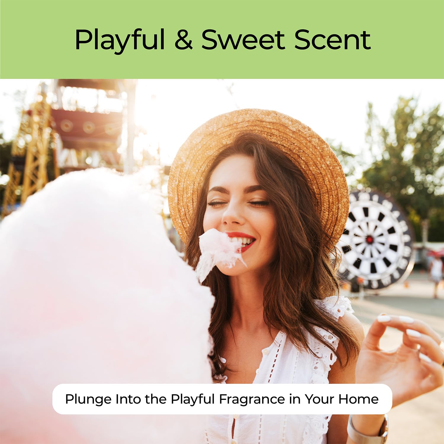 Good Essential barbe-a-papa-bombe-de-bain : enrichit l’expérience spa à domicile avec une fragrance sucrée.