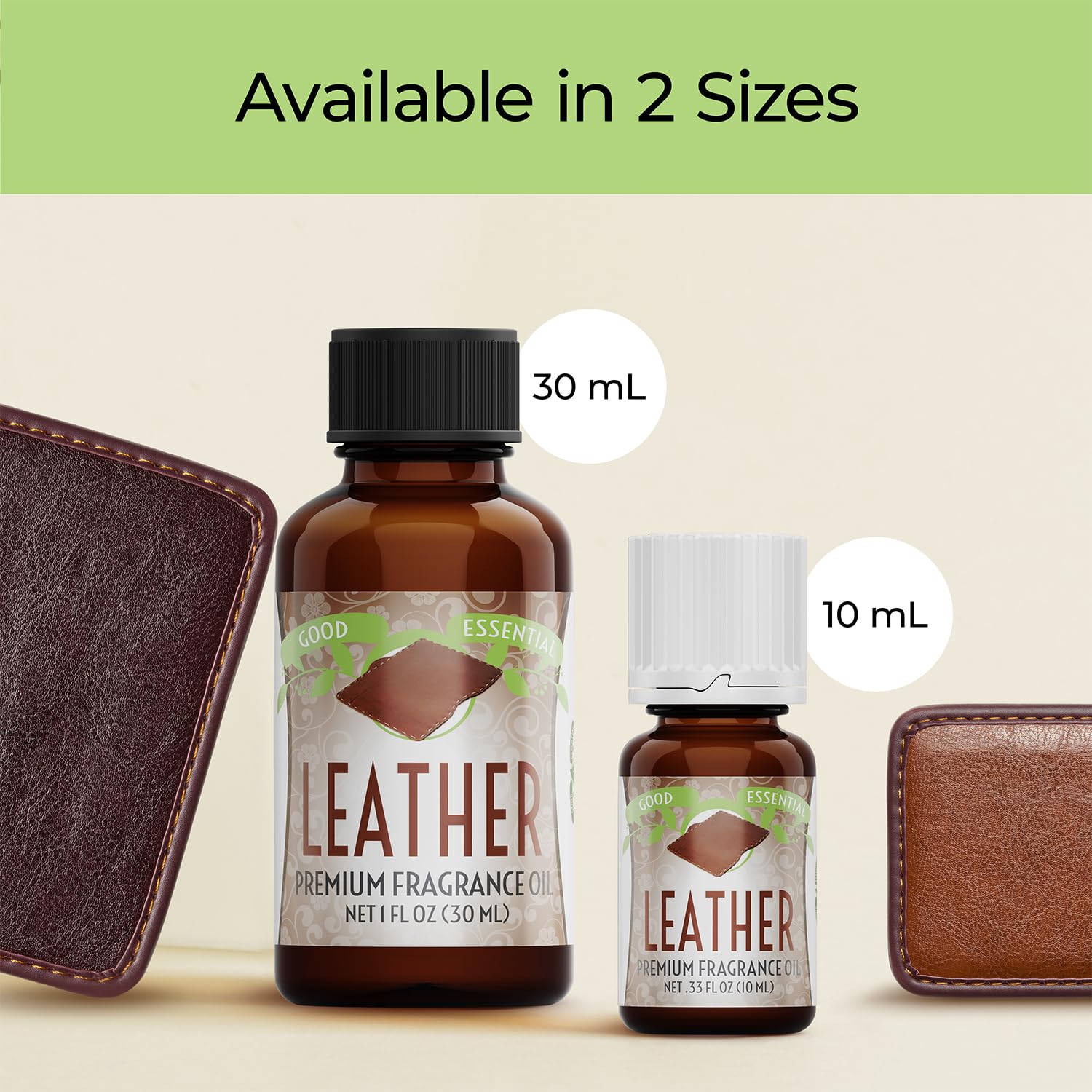Fabriqué aux États-Unis, huile de parfum cuir de haute qualité.