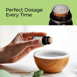 Good Essential Fraise Fragrance Oil: gouttes précises pour dosage dans diffuseur.