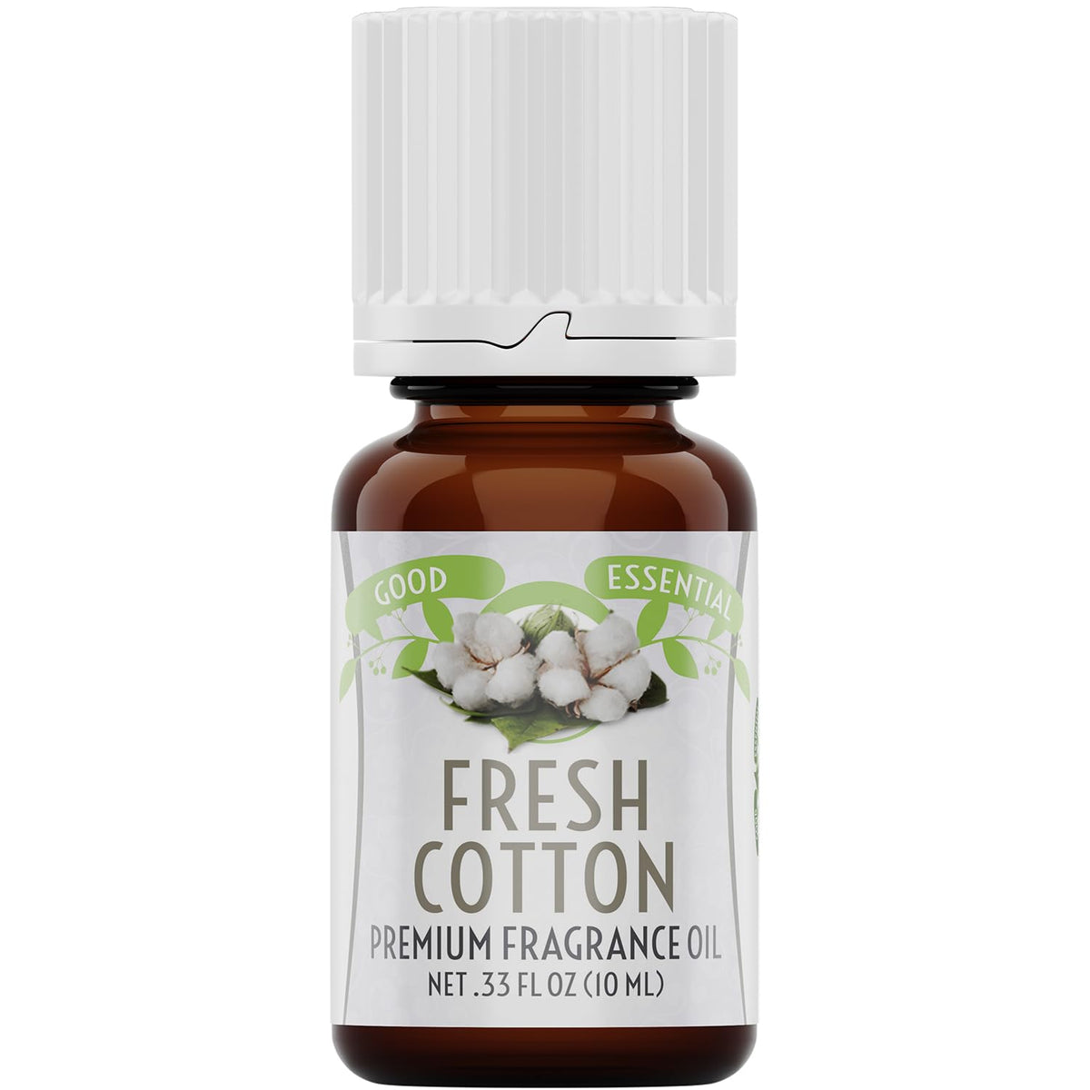 Good Essential Fresh Cotton en bouteille, idéal pour parfumer le linge et les textiles.