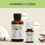 Emballe UV et pipette sur la bouteille Good Essential Fresh Cotton.