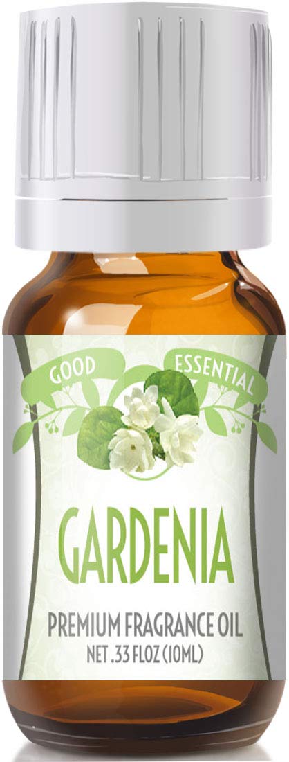 Huile Gardenia Good Essential en flacon ambré de 10 ml, idéale pour diffusion et créations maison