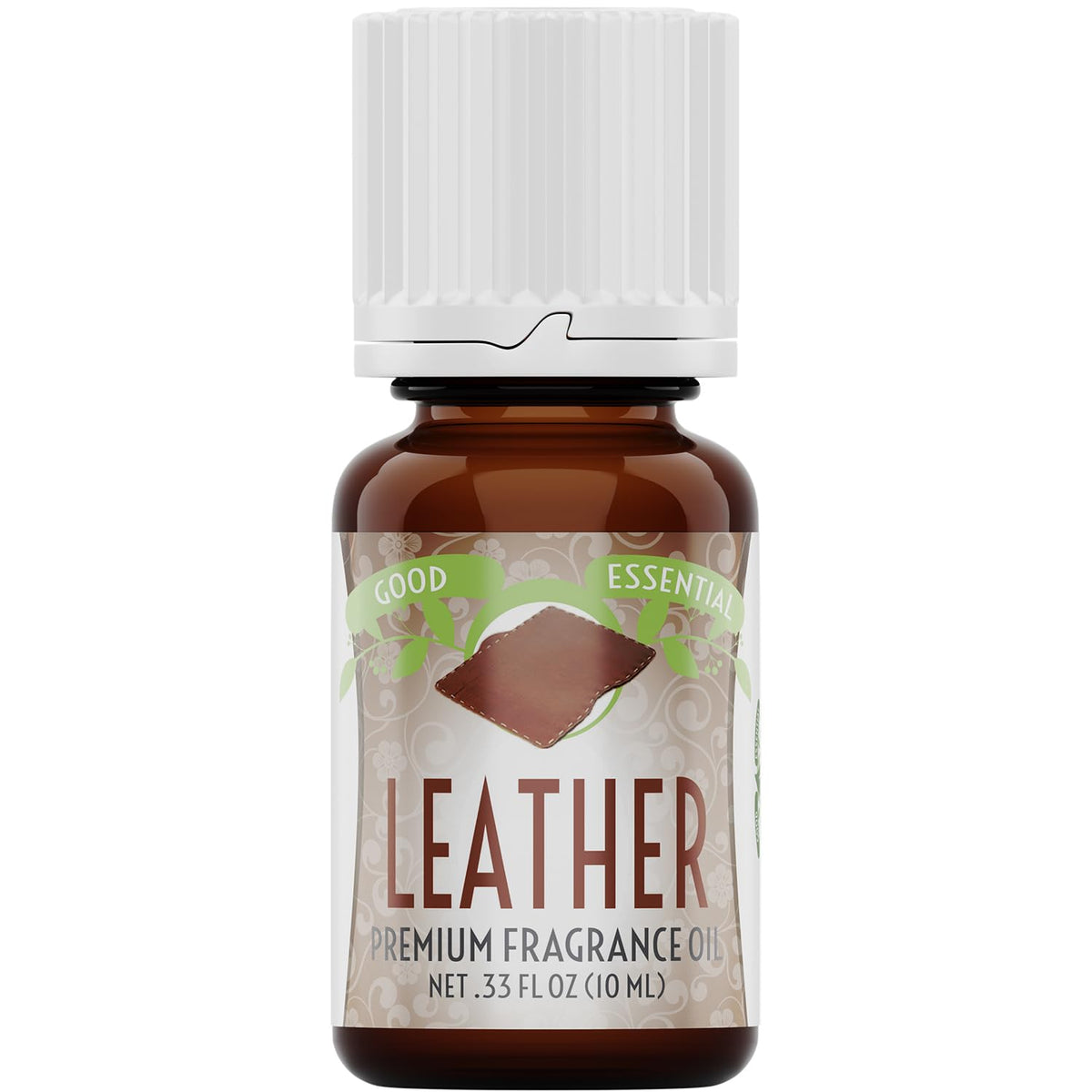 Good Essential huile parfum cuir en bouteille pour parfumer vos projets de bricolage.
