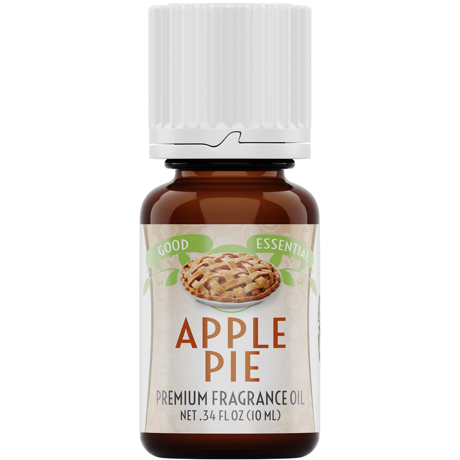 Good Essential huile parfum tarte-pomme bouteille 10 ml idéale pour parfumer bougies et diffuseurs.