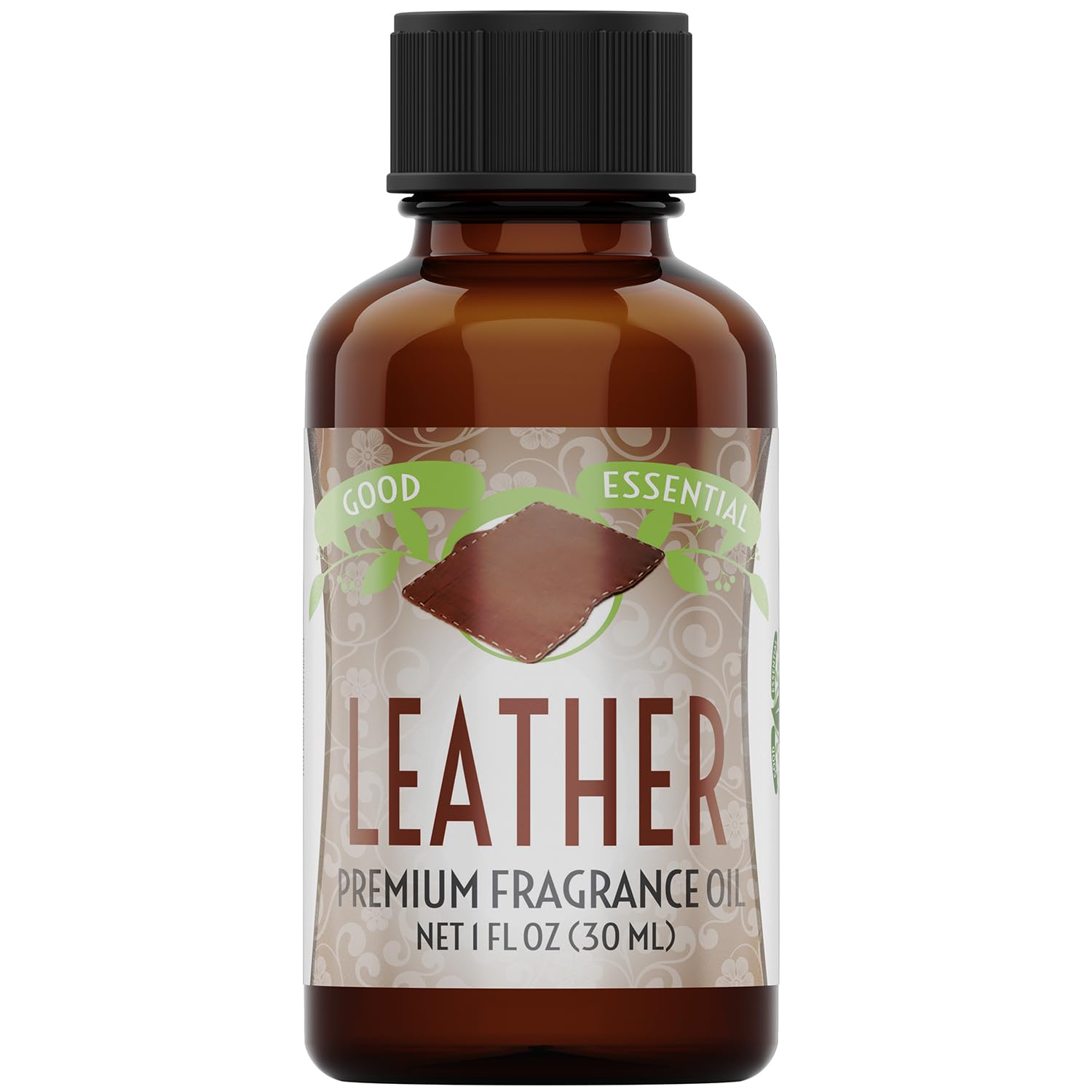 Good Essential Leather – Bouteille gouttes facilitant le dosage du parfum cuir.