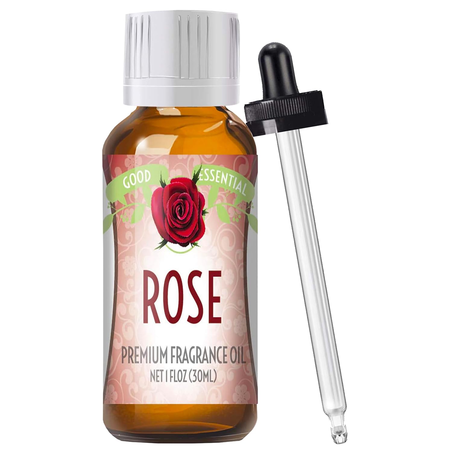 Huile de parfum rose Good Essential, flacon 30 ml pour parfumer vos créations.