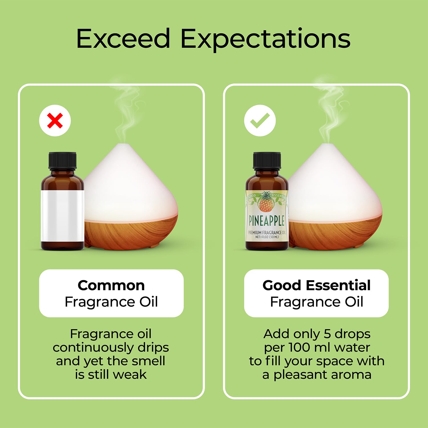 Savon parfumé à l'ananas Good Essential pour spa maison.
