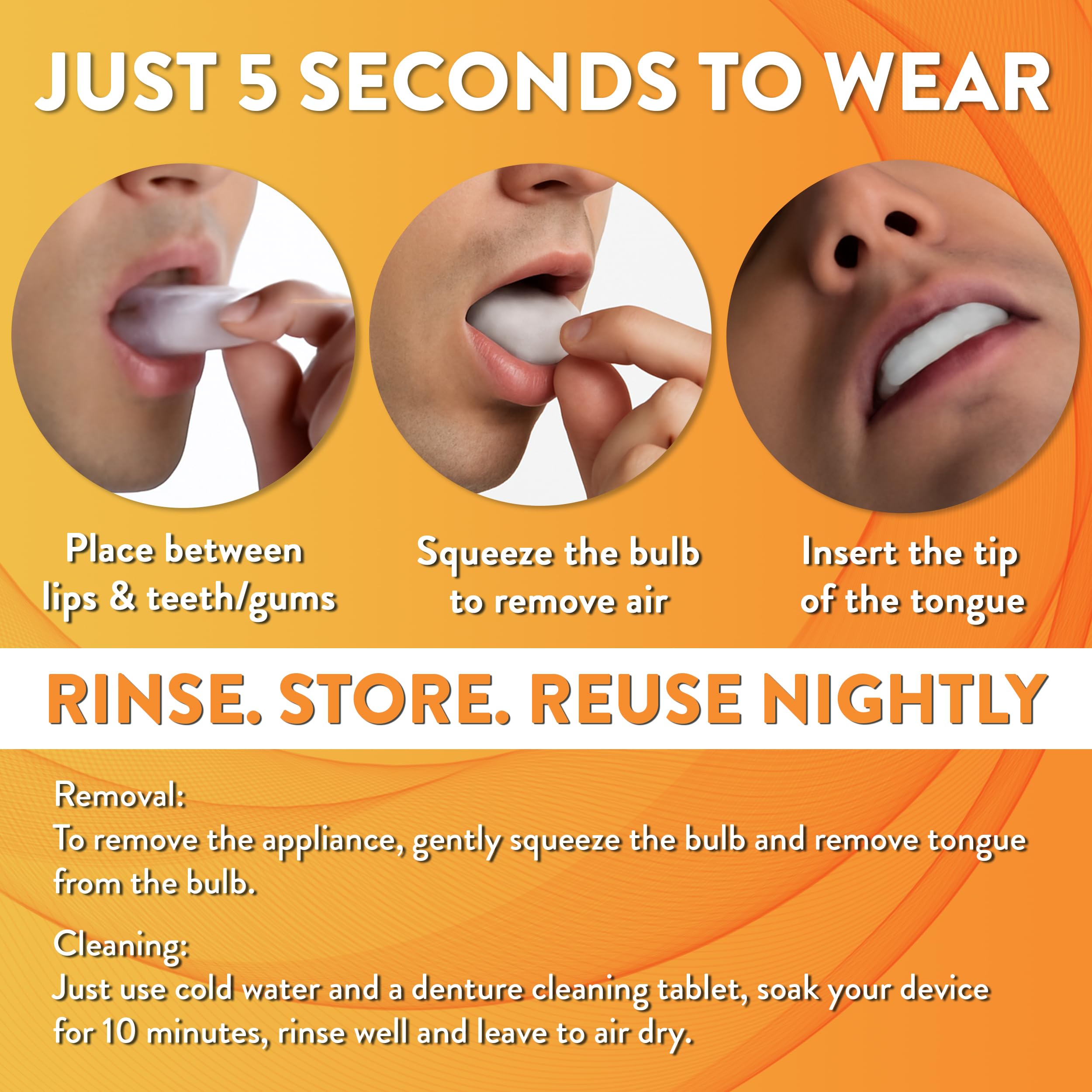 Good Morning Snore Solution: fabriqué aux États‑Unis selon des normes élevées.