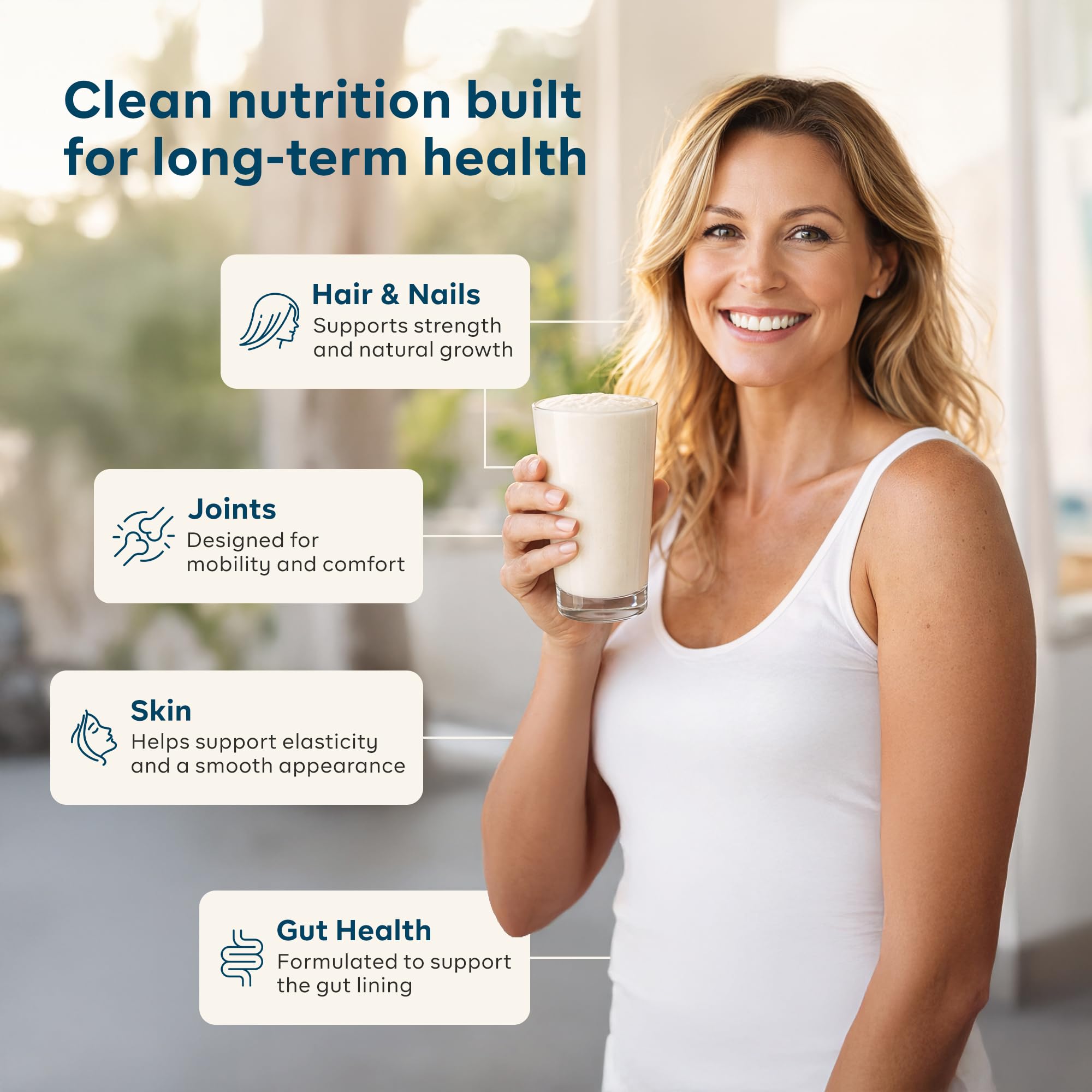 Goode Health SUPR Collagen, formulation sans sucre et sans additifs pour plans GLP-1.