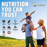 GoodEarth Nutrition Omega3 algue capsules odeur neutre et prise agréable.