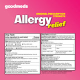 GoodMeds Diphenhydramine 25 mg : témoigne d'une qualité fiable et d'une sécurité constante.