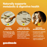 GoodMeds Psyllium dose quotidienne en capsules, pratique et sans goût fort.