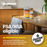 GoodMeds Psyllium gelules, confort digestif facilité par une formulation douce.