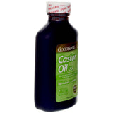 GoodSense huile de ricin, gouttes sur peau pour hydratation quotidienne.