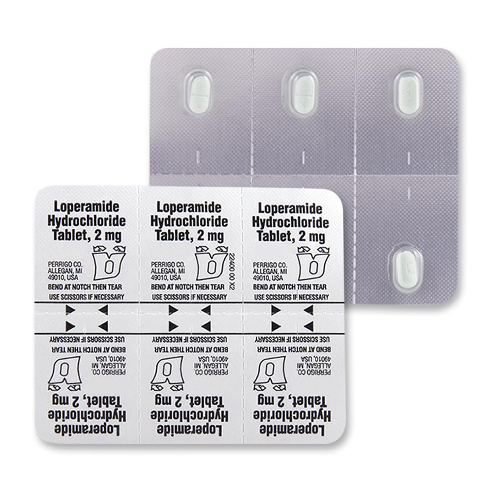 GoodSense Loperamide: paquet de voyage compact pour rester prêt lors de déplacements.