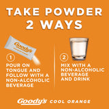Goody's Lot de 4 dosettes Orange Frais pour usage nomade.