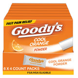 Goody’s poudre tête Cool Orange — boîte pratique pour déplacements quotidiens.