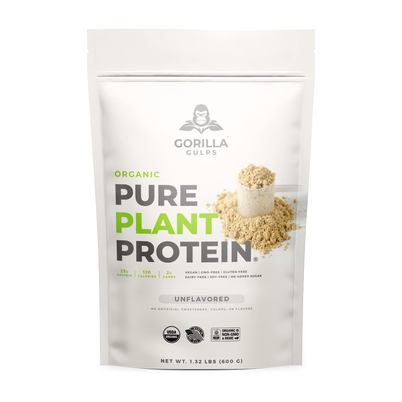 Gorilla Gulps: bouteille proteine vegetale ideale pour un shake post-entraînement