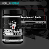 Gorilla Mind Creatine Monohydrate – bocal doseur pour doser facilement chaque portion.
