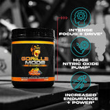 Gorilla Mind Gorilla Mode offre énergie rapide et endurance pour l’entraînement.