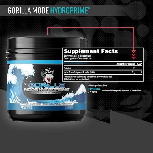 Pelle-doseur HydroPrime visible, dosage précis pour le pré-entraînement.