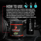 Gorilla Mode Nitric – Emballage compact et rangement pratique.