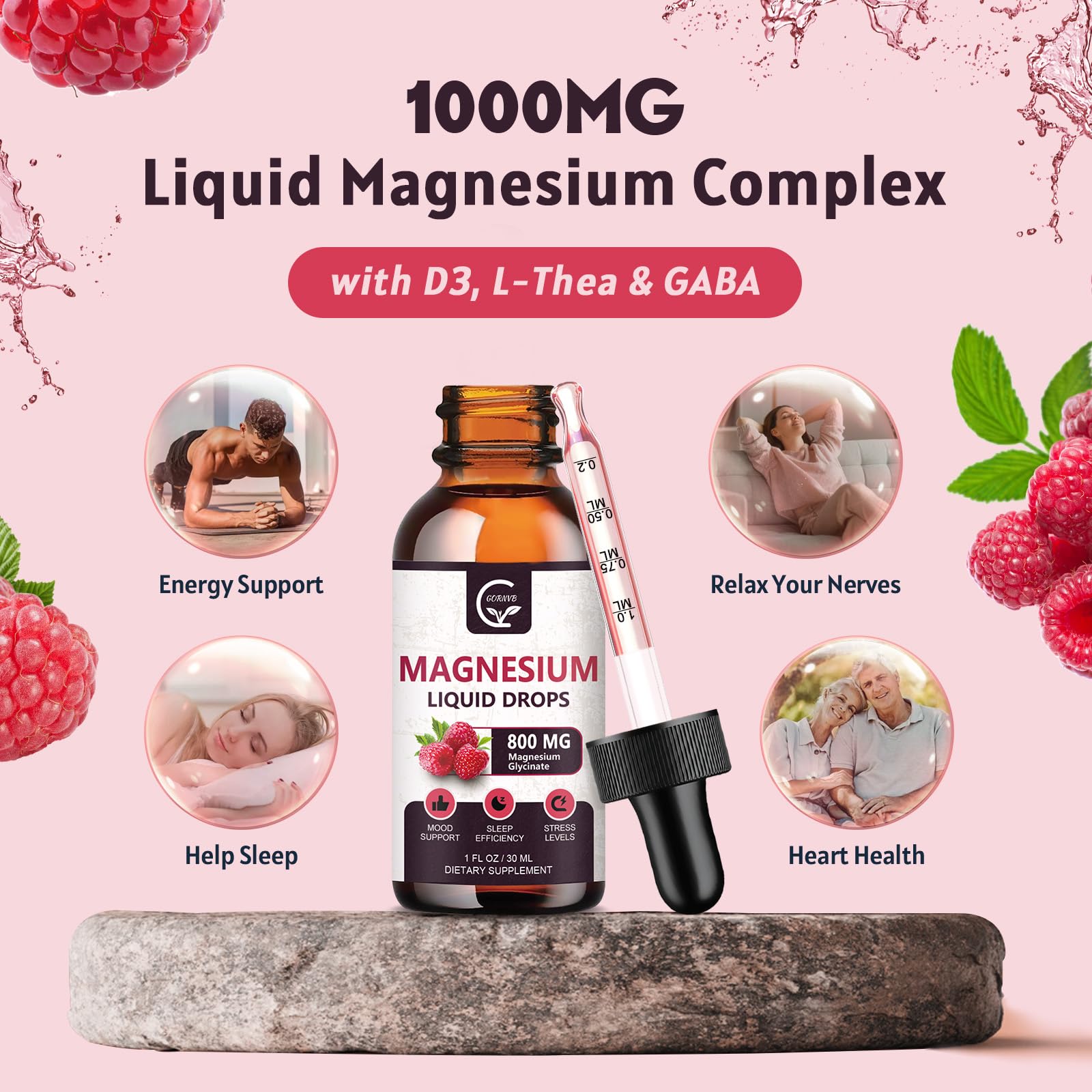 GORNVB formes chélatées du magnésium, meilleure biodisponibilité potentielle