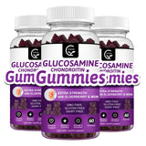 GORNVB gommes glucosamine-chondroïtine MSM sur emballage, soutien mobilité potentiel
