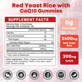 GORNVB gommes riz levure rouge CoQ10, texture agréable et facile à consommer.