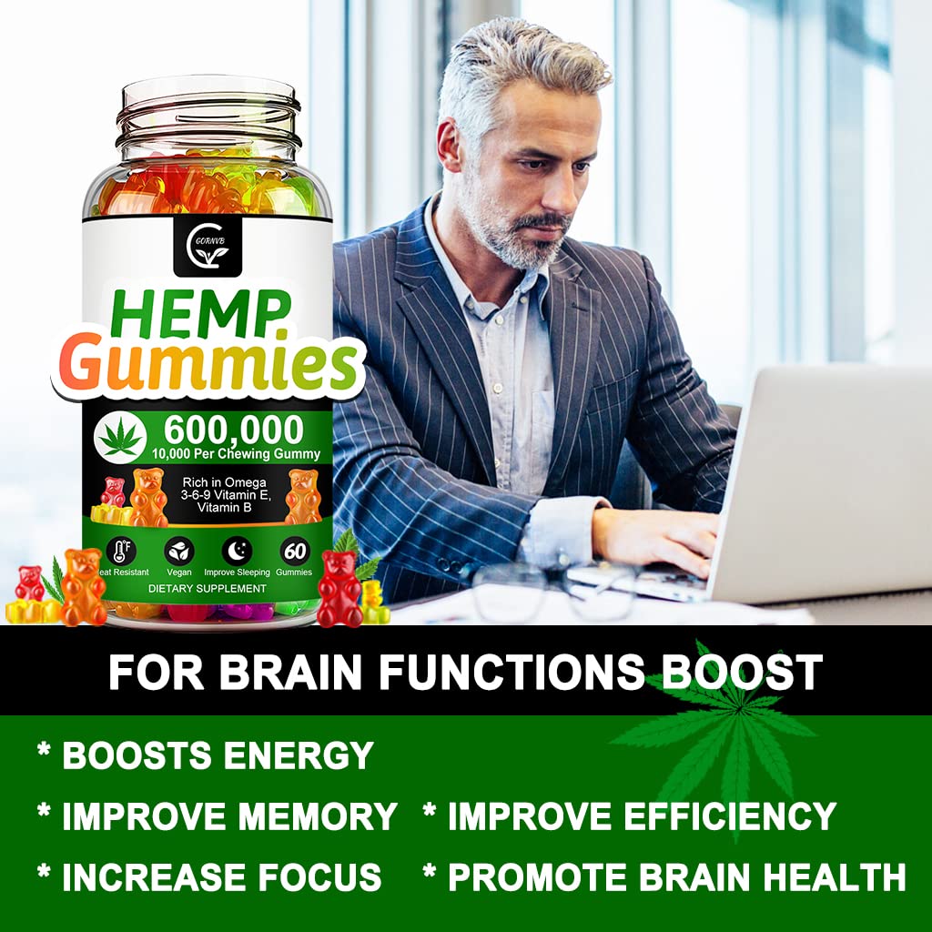 GORNVB Gummies chanvre haute puissance – portion pratique pour la journée.