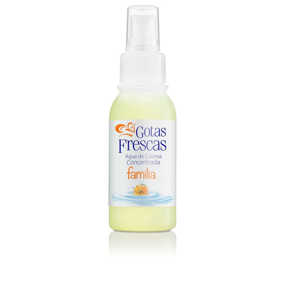 Gotas Frescas Eau de Cologne Famille 80 ml – fragrance florale et agrumes pour toute la famille
