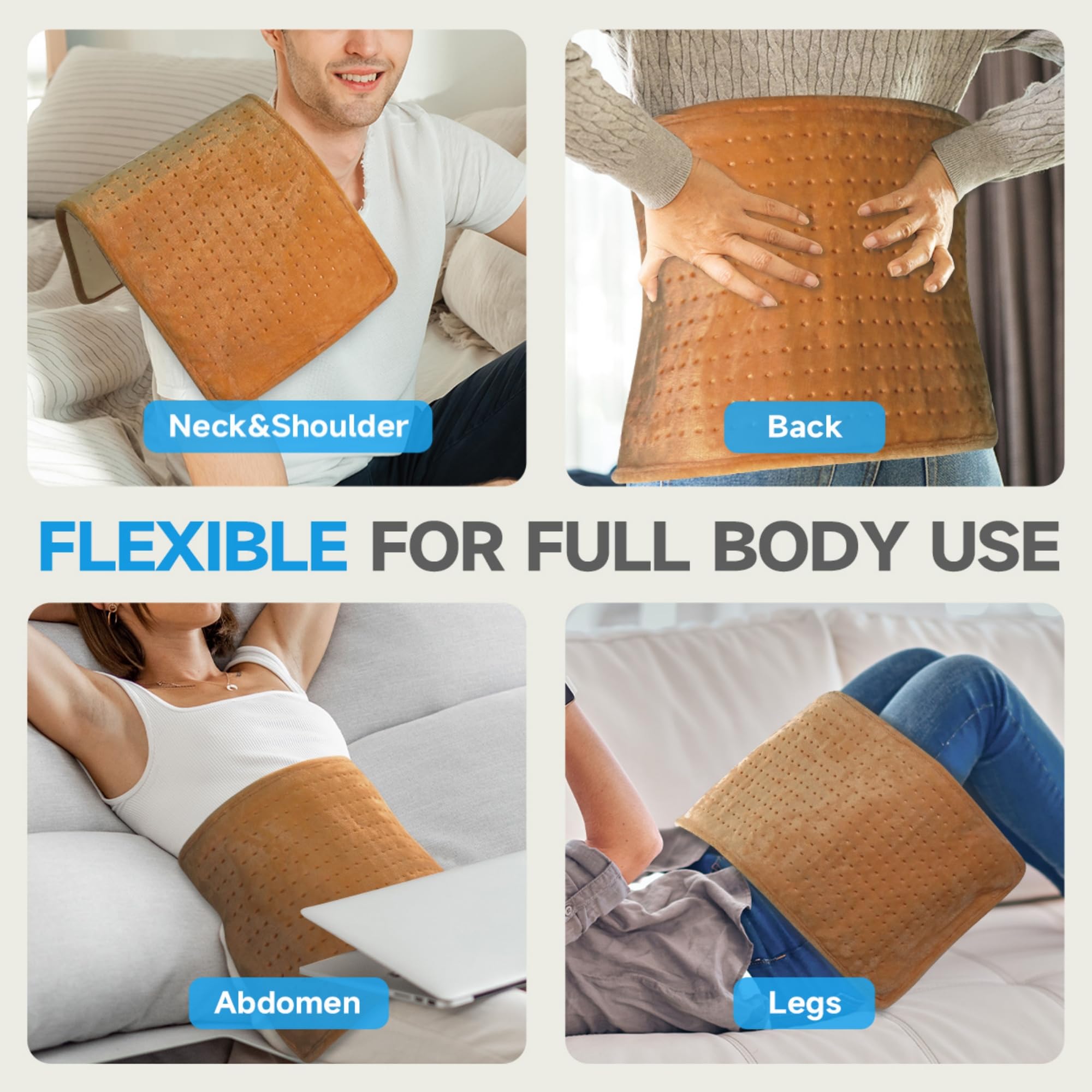 Interface numérique GOTCOZY avec 5 reglages pour ajuster la chaleur