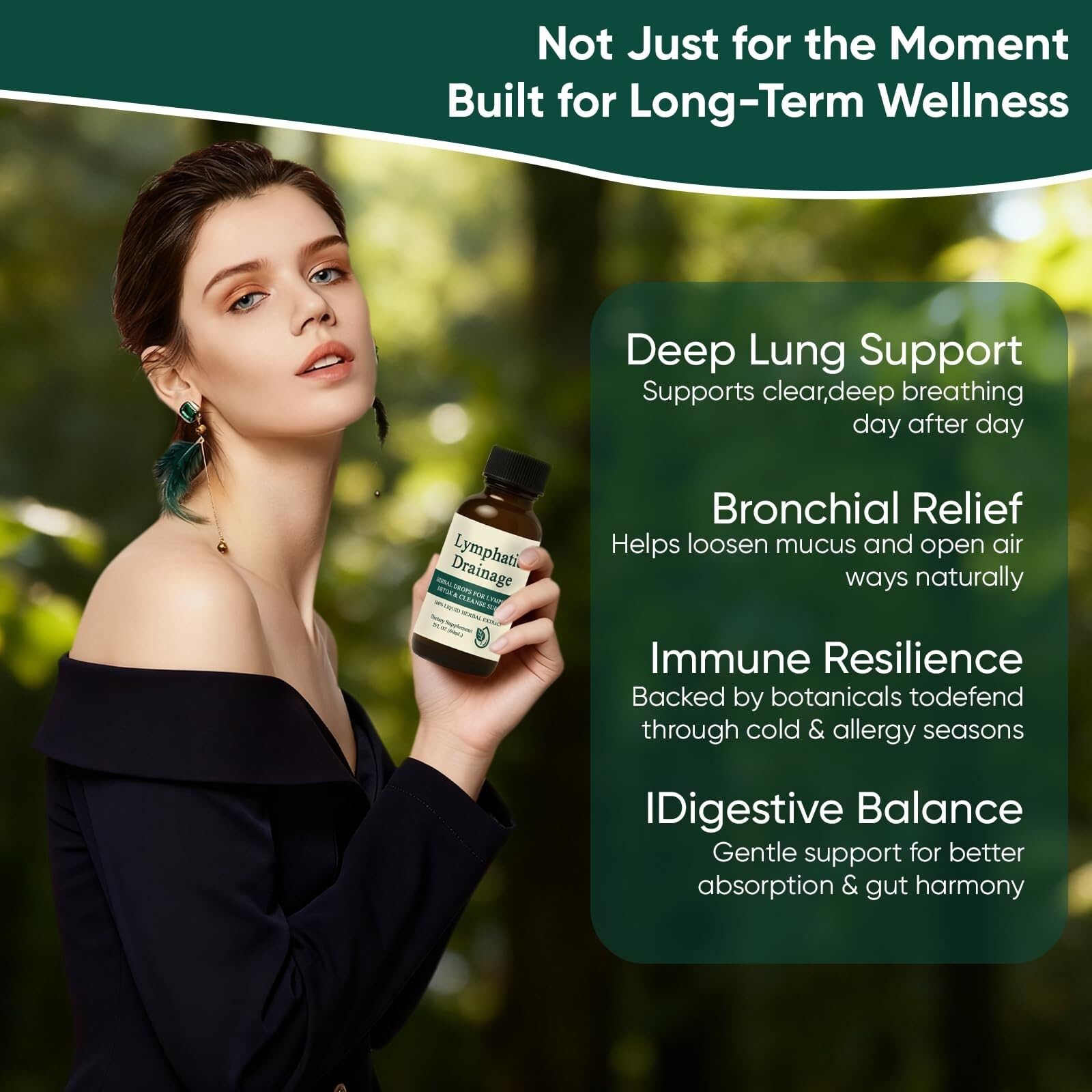 Gouttes drainage lymphatique – emballage mis à jour